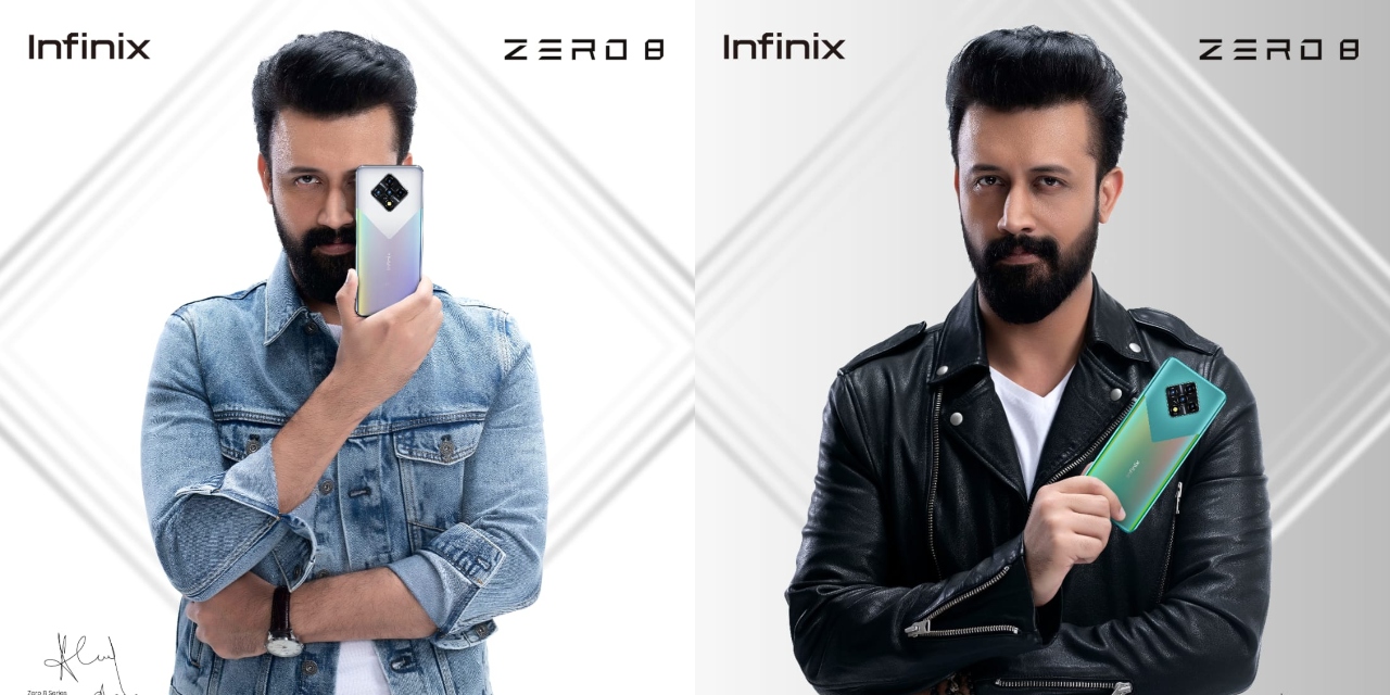 atif aslam ambassador Infinix zero 8