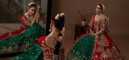 In Pictures: Actor Maya Ali Looks Gorgeous In Her Bridal Shoot For Xeeshan Ali
