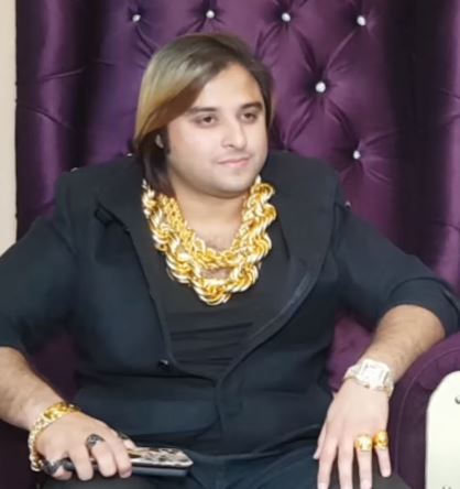 tiktoker kashif 4 kilos gold