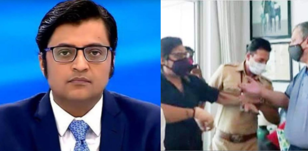 Controversial Indian Journalist Arnab Goswami Arrested in Suicide Abetment Case