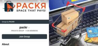 facebook packr online scammers