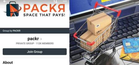 facebook packr online scammers