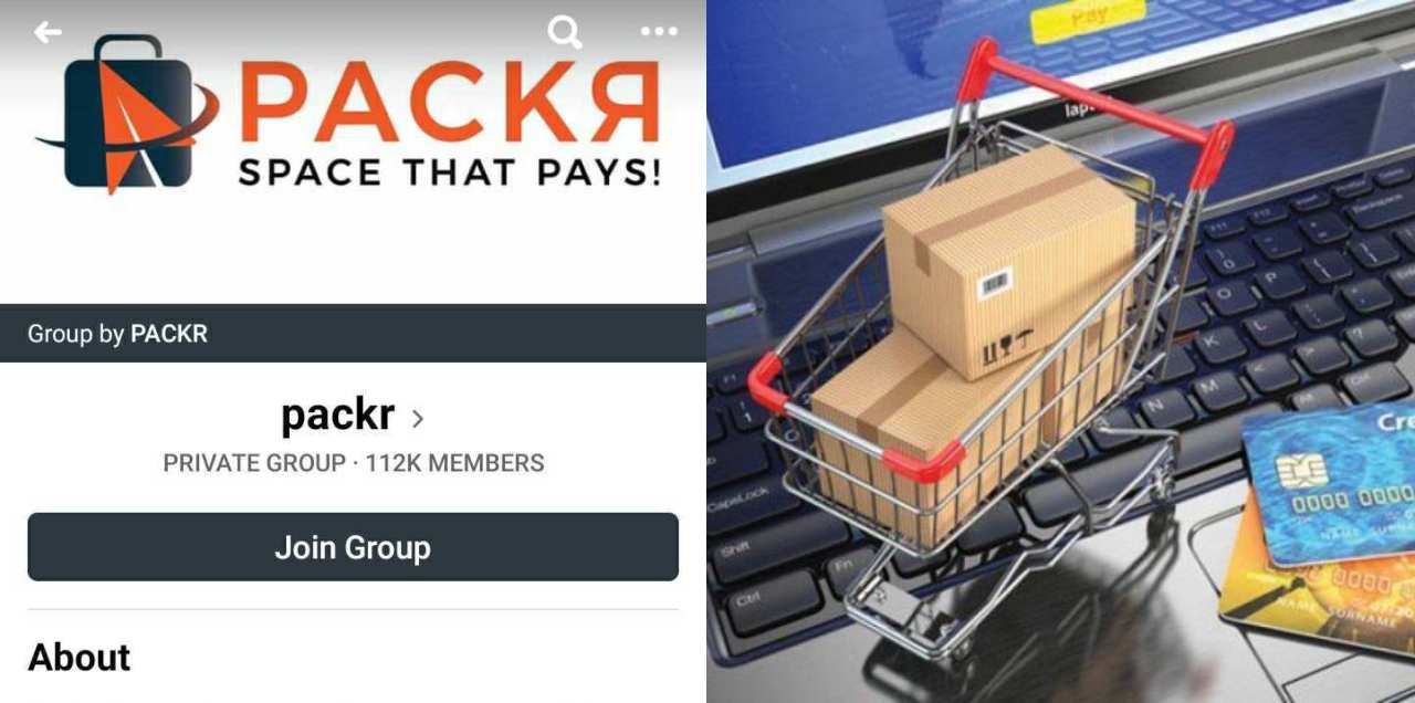 facebook packr online scammers