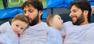 Shahid Afridi Daughters gift