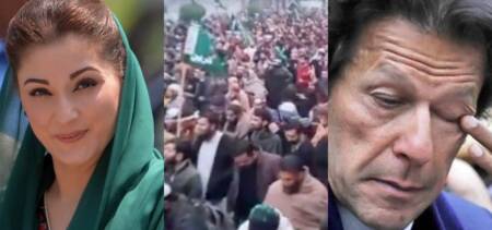 Maryam Nawaz Says PTI Struck By 'Karma' As Federal Government Is Unable To Control TLP Supporters In Faizabad Protests