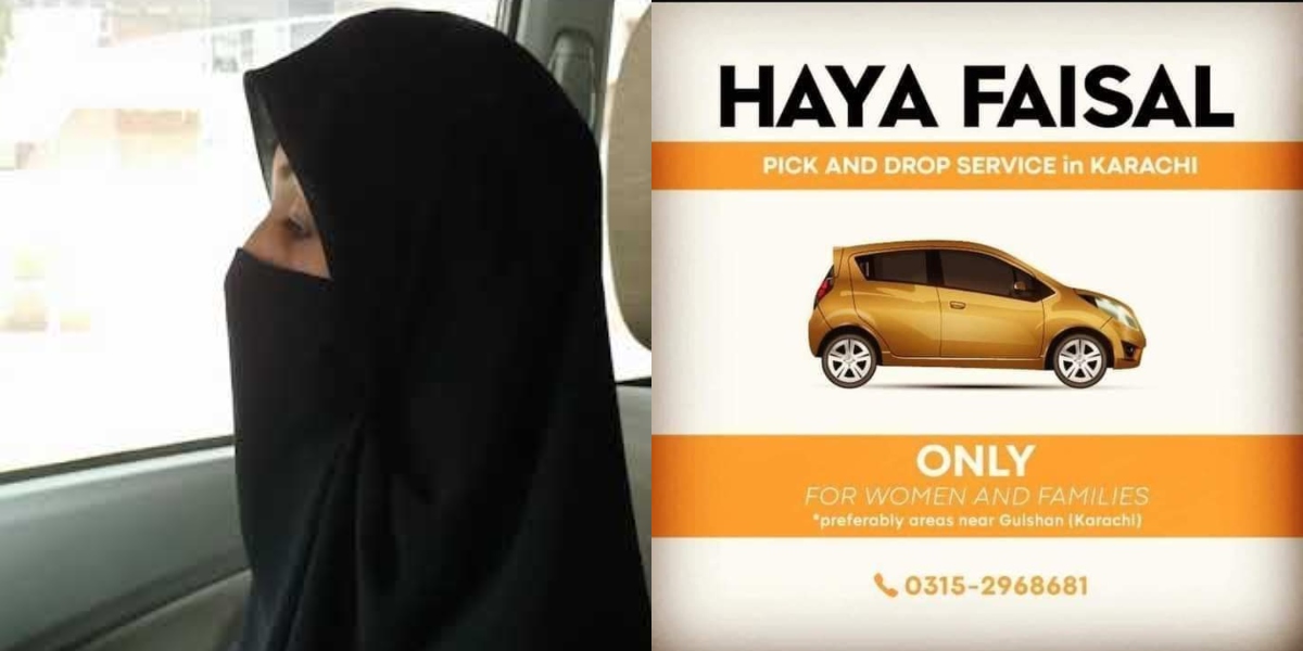 Haya Faisal Female Cab Driver