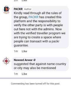 facebook packr