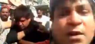 Man In Burqa Without Trousers Thrashed By Public While Harassing Women In Karachi