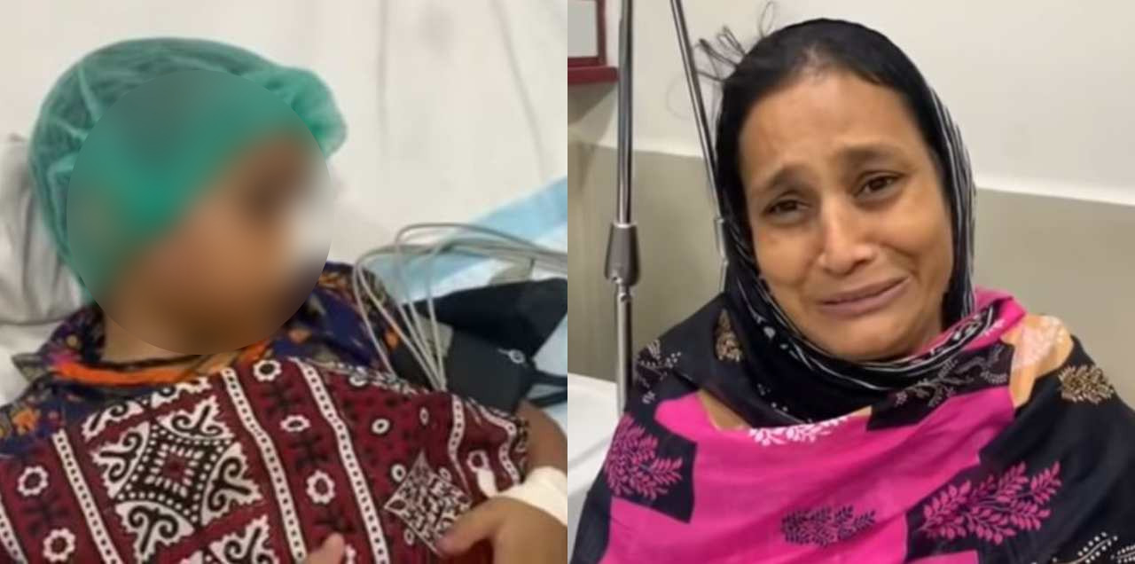 kashmore victim mother alisha condition