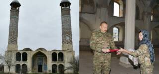 Mosque Azerbaijan Restored
