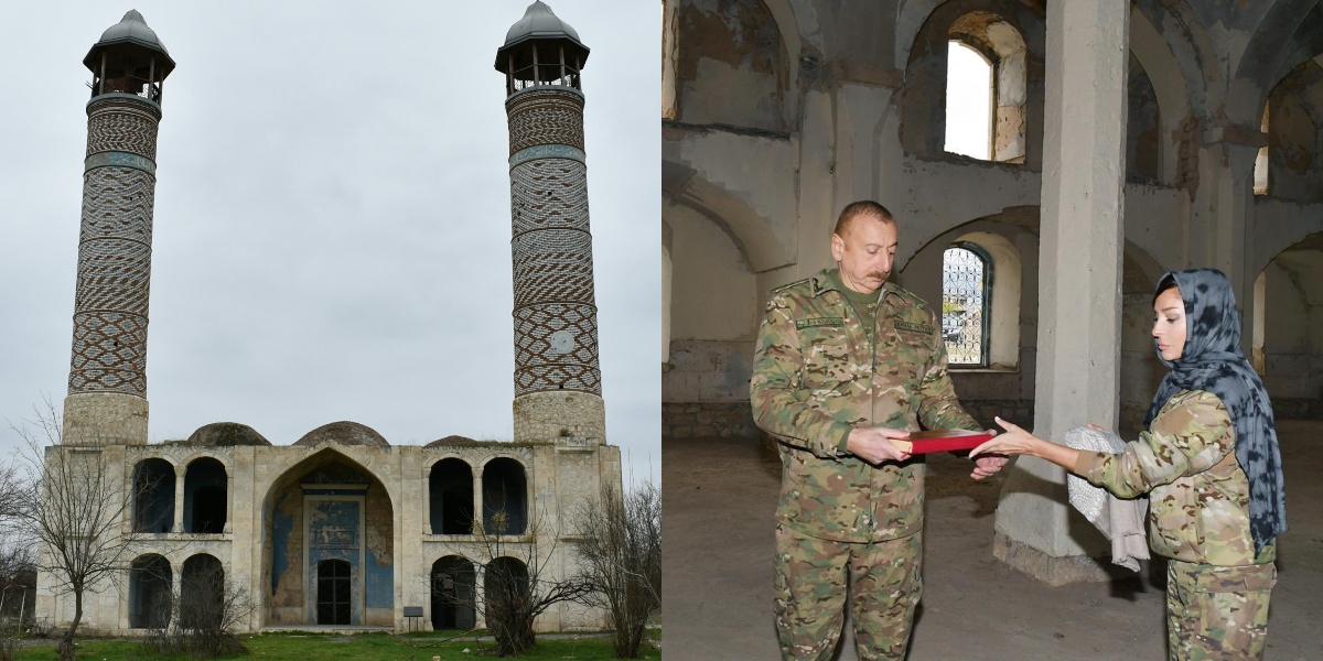 Mosque Azerbaijan Restored