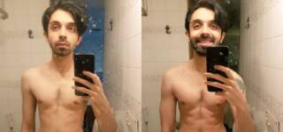 Pakistani Guy Happy GAINING 6KG