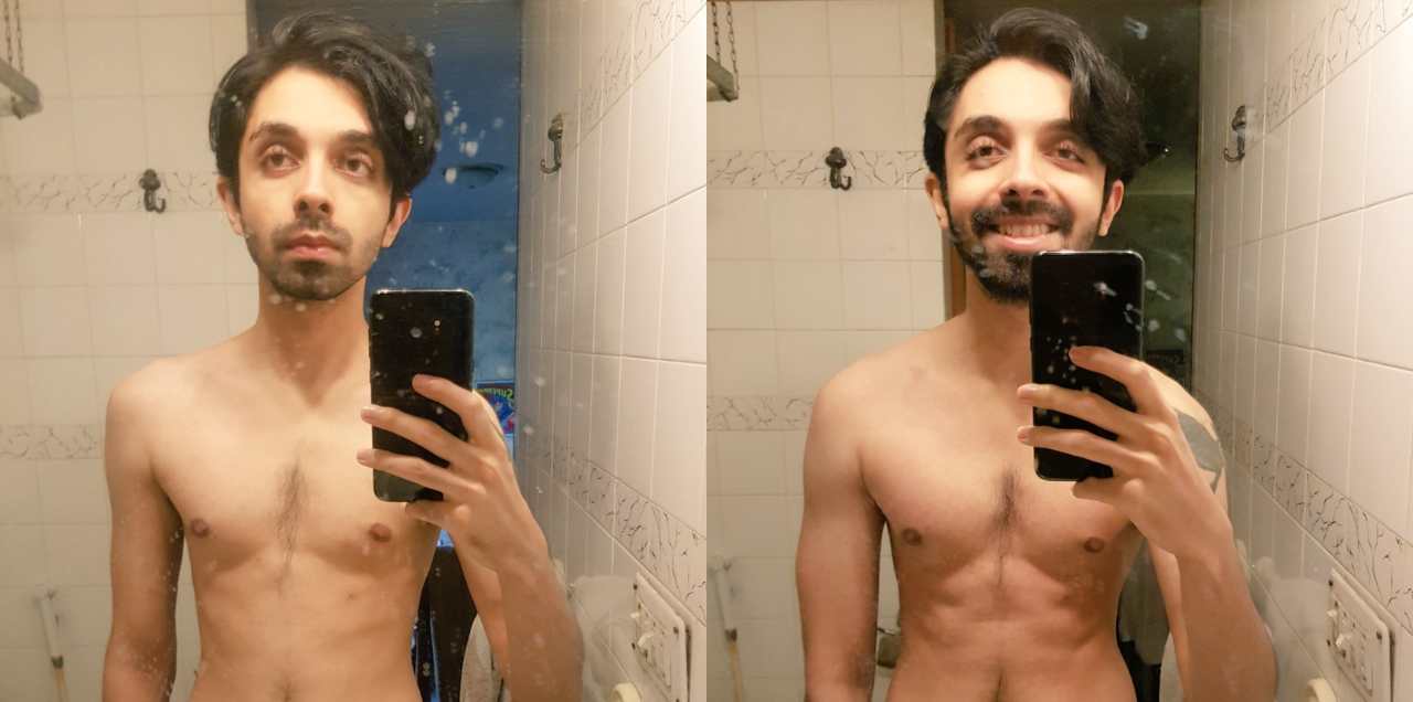 Pakistani Guy Happy GAINING 6KG
