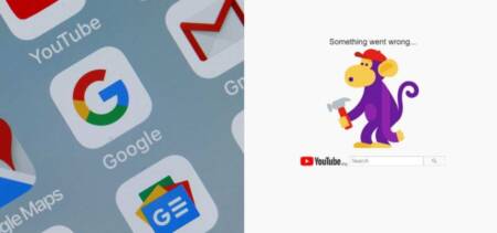 Gmail Google Youtube down