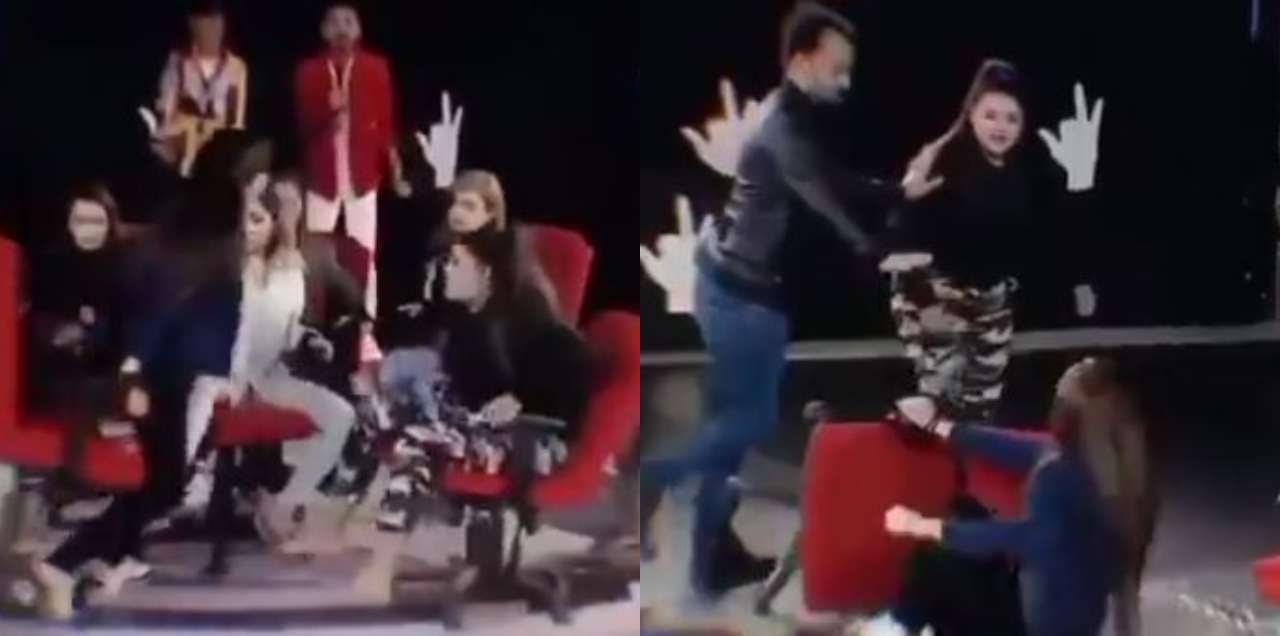 game show fight