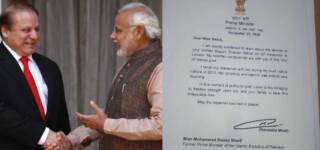 PM Modi Letter Nawaz