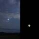 Jupiter Saturn show off sky