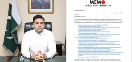 Apology Zulfi Bukhari Israel Pakistan