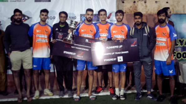winner football futsal event