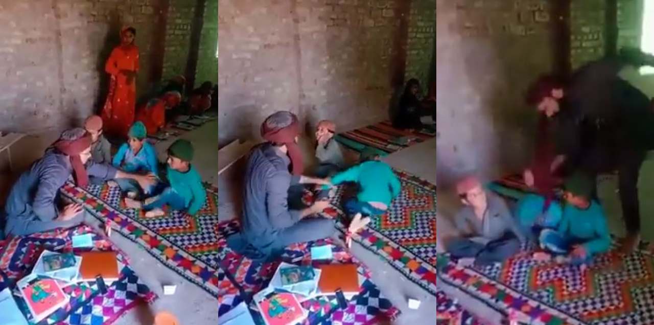 Teacher Filmed Torturing Minors
