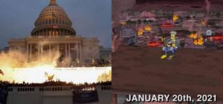 simpsons predicted us hill riot