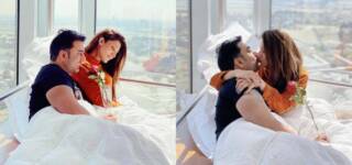 sana fakhar husband kissing pictures