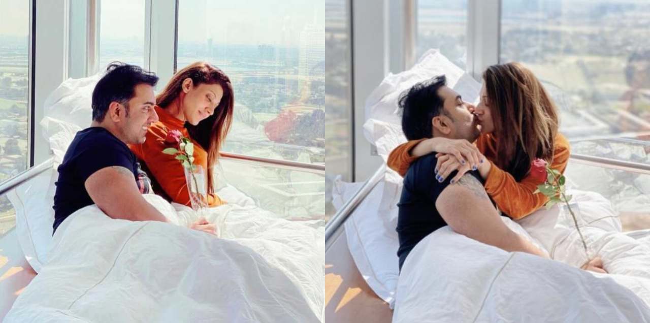sana fakhar husband kissing pictures