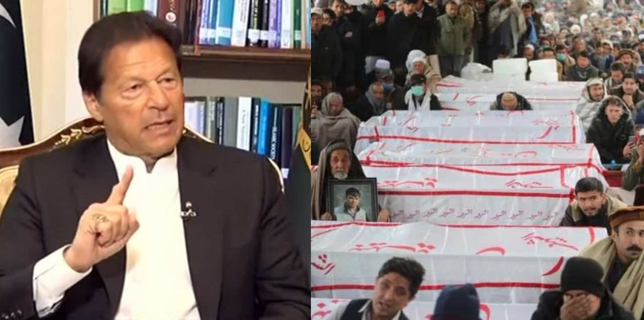 PM blackmail Quetta Visit hazara