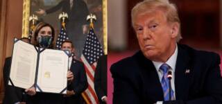 Trump Impeached US capitol riot