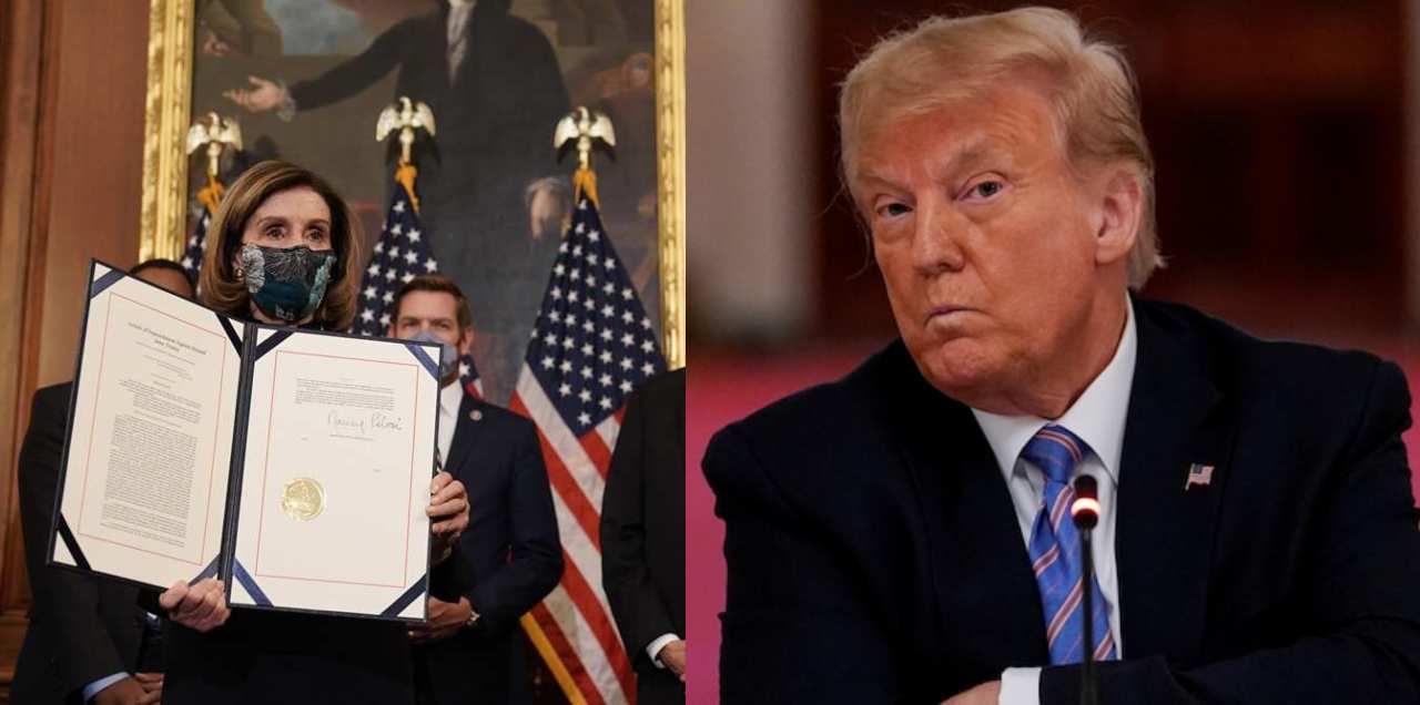 Trump Impeached US capitol riot