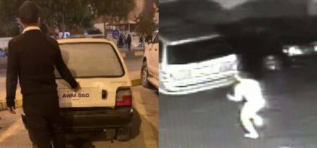man naked car trunk karachi mall