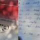 Thief Leaves Apology Letter Stealing Car Tyres