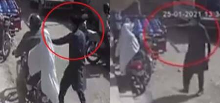 robbers shoot father save daughter