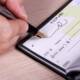 How to write a cheque
