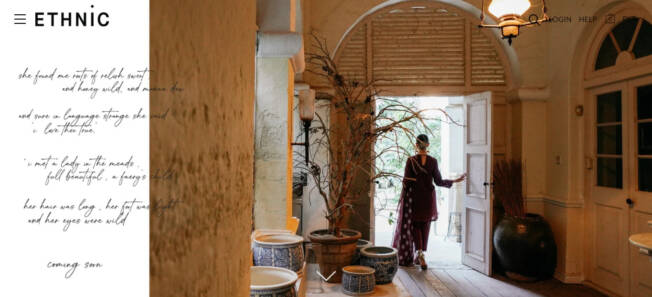 ethnic women clothing