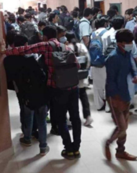air jinnah university students no sops