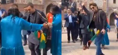 Shaan Ali Zafar dancing wazir khan mosque
