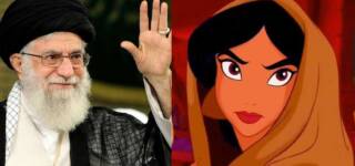 Iranian Leader Cartoon Characters Hijab
