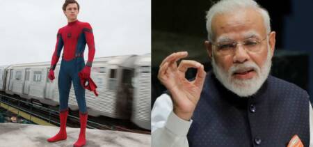 India Modi Tom Holland