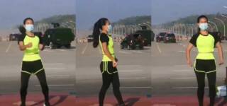 Myanmar coup Exercise Instructor