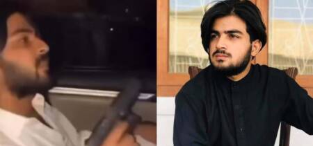 Bad Boy Karachi Terrorizing People Weapons
