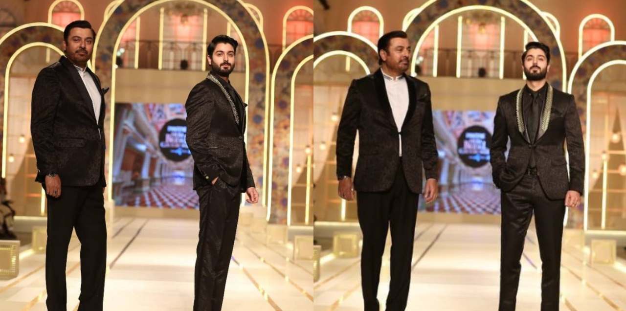 naumaan ijaz son ramp walk