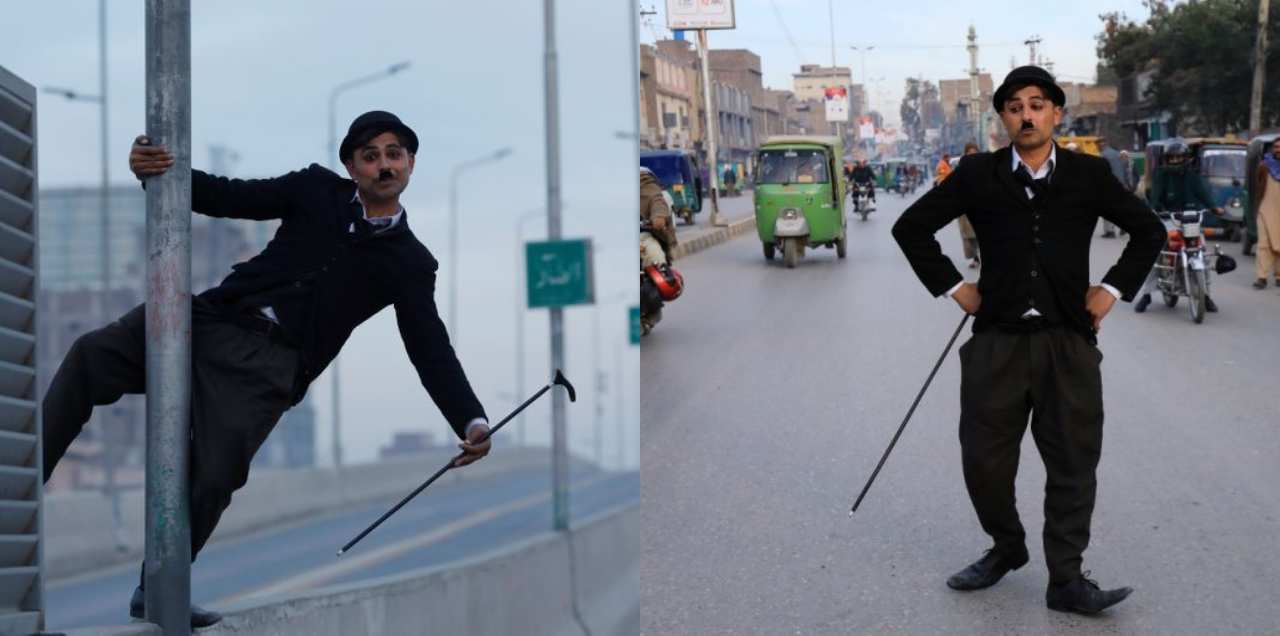 Pakistan's Charlie Chaplin Smile