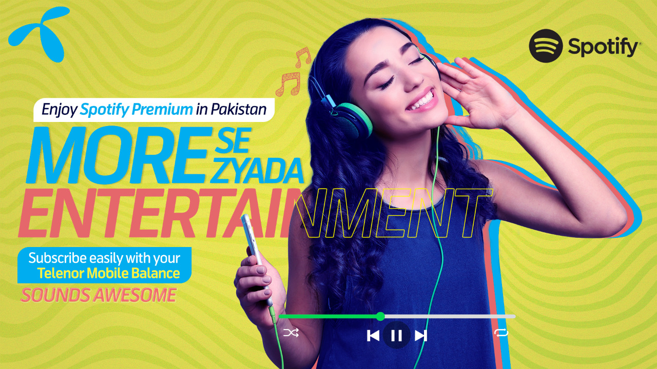 Telenor Pakistan Spotify