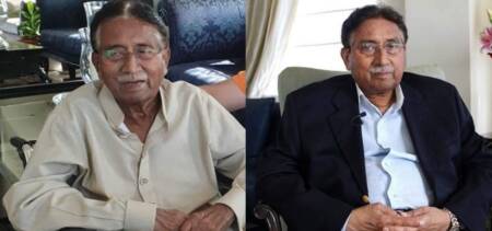 musharraf new picture debate health