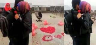 Pakistani University Couple proposal