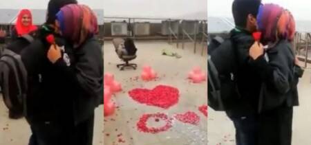 Pakistani University Couple proposal