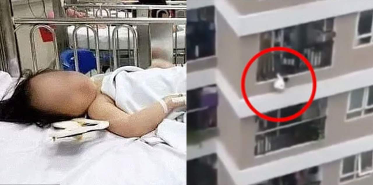 child falling