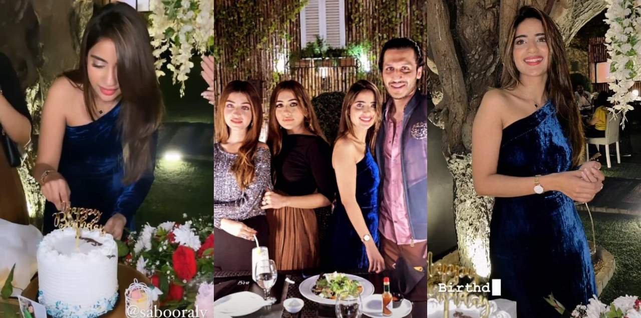 saboor aly intimate birthday