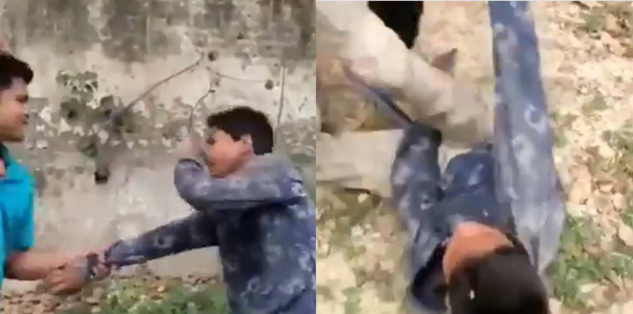 India Muslim boy